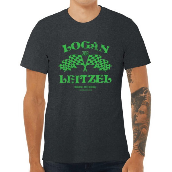 Leitzel Flag Logo Tee