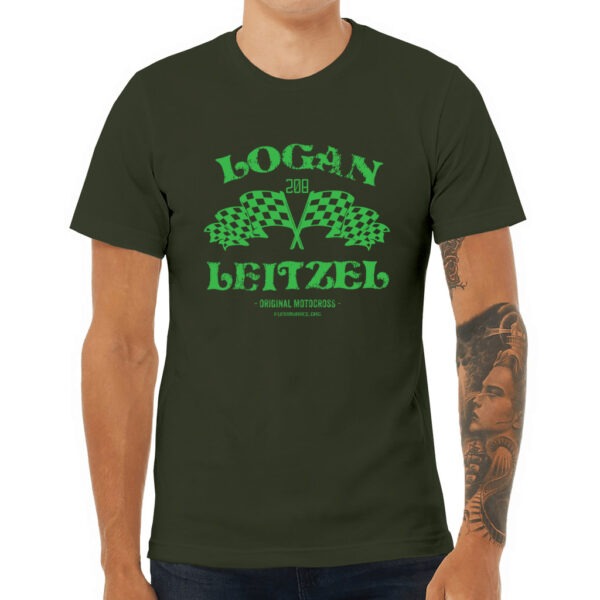 Leitzel Flag Logo Tee - Image 2