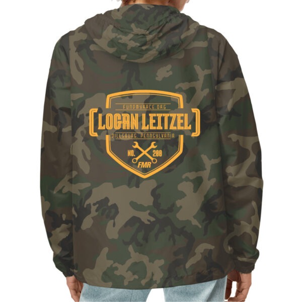 Leitzel Badge Logo Windbreaker - Image 2