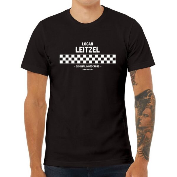 Leitzel Checker Logo Tee