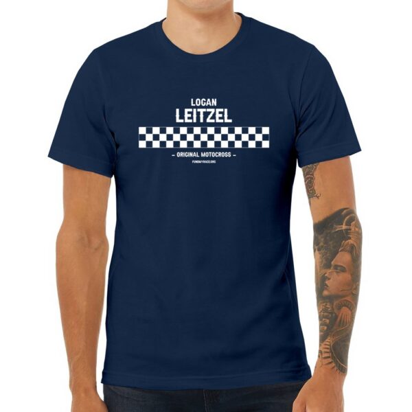 Leitzel Checker Logo Tee - Image 3