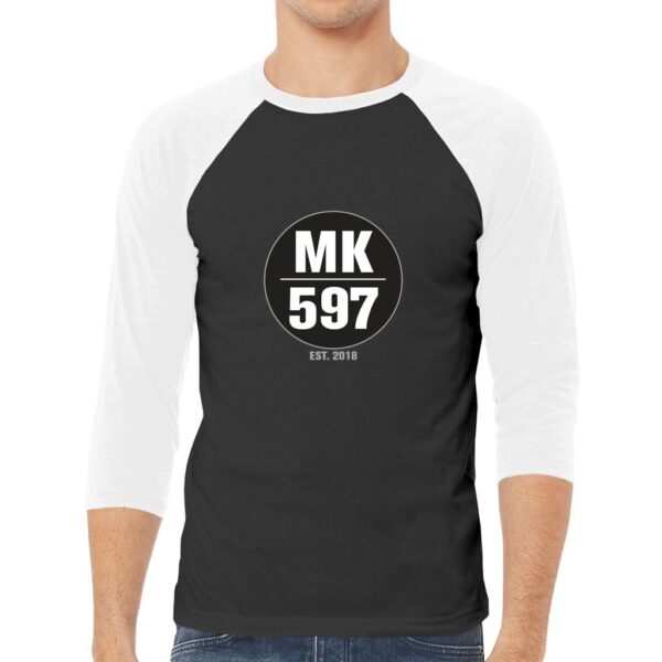 MK597 Logo Baseball Tee - Image 4