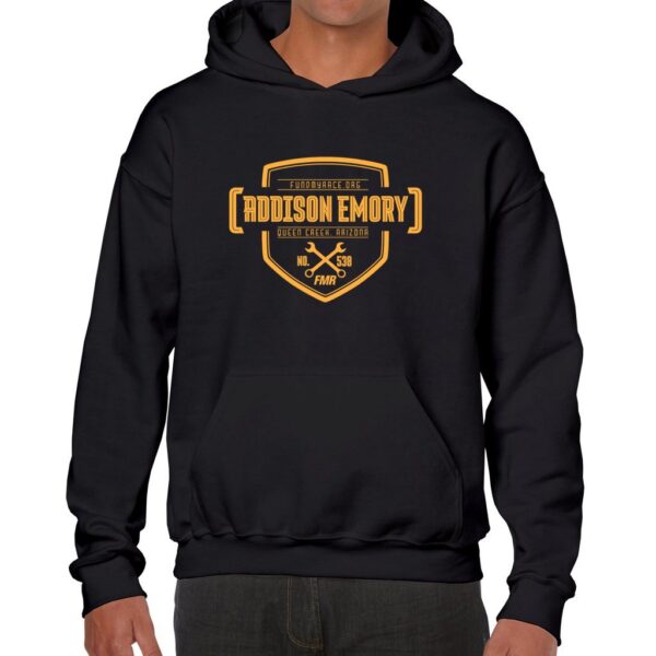 Addison Emory Badge Hoodie - Image 2