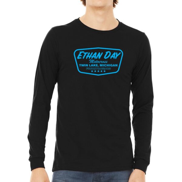 Ethan Day Long Sleeve 5 Star Tee - Image 3