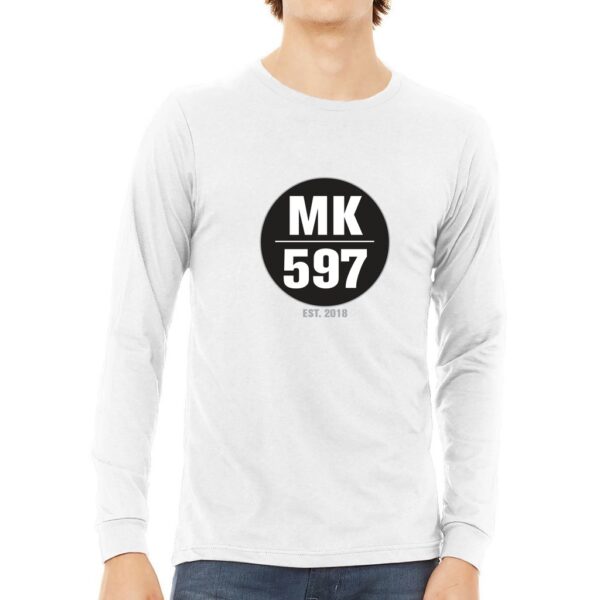 MK597 Logo Long Sleeve Tee - Image 2