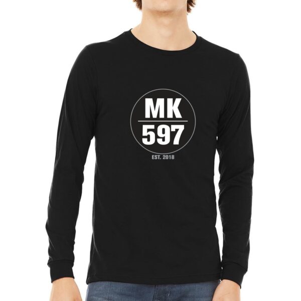 MK597 Logo Long Sleeve Tee - Image 3