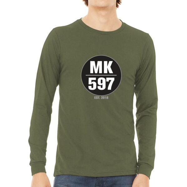 MK597 Logo Long Sleeve Tee - Image 6