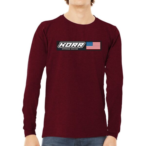 KORR Logo Long Sleeve Tee - Image 5