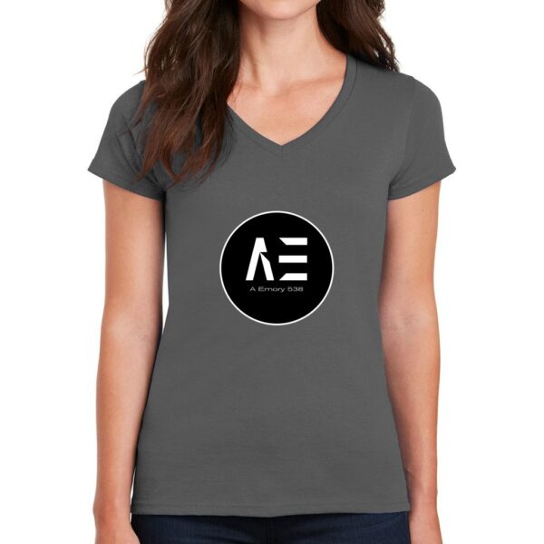 AE538 Women’s V-Neck T-Shirt - Image 5