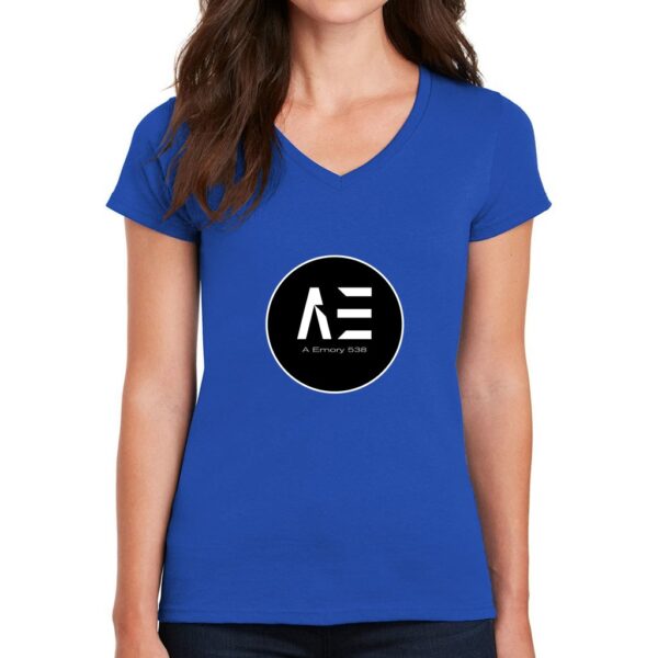 AE538 Women’s V-Neck T-Shirt - Image 6