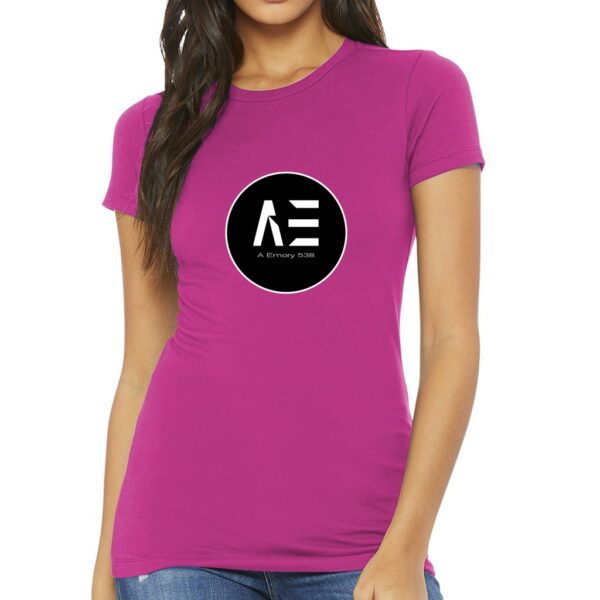 AE538 Women's Slim Fit Tee - Image 8