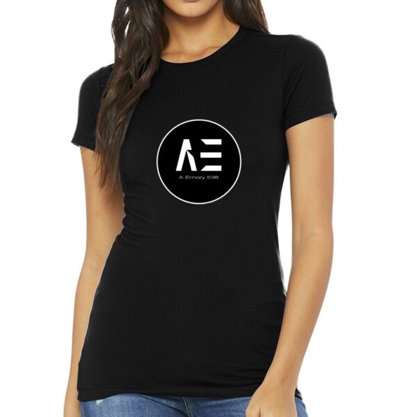 AE538 Women's Slim Fit Tee - Image 3