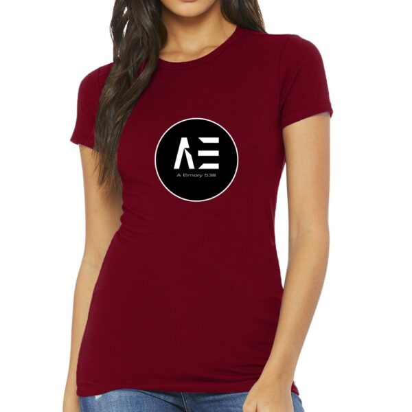 AE538 Women's Slim Fit Tee - Image 11