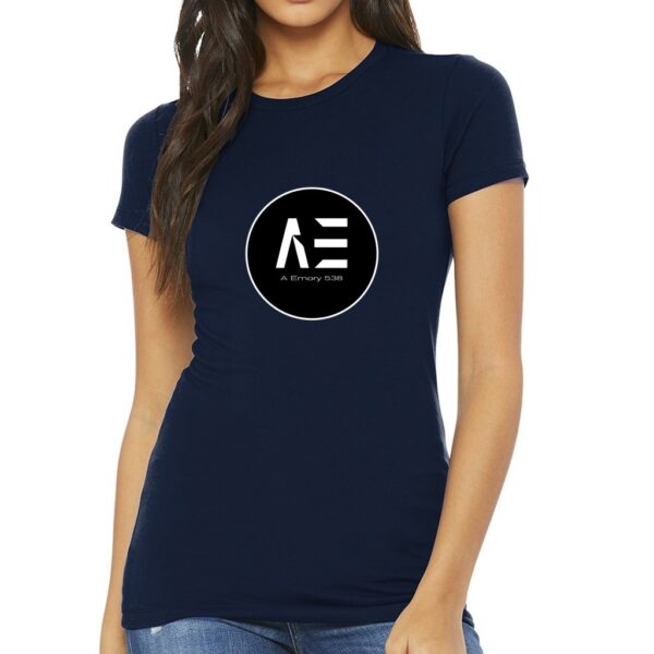 AE538 Women's Slim Fit Tee - Image 7