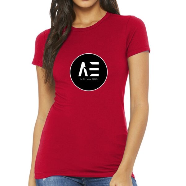 AE538 Women's Slim Fit Tee - Image 5