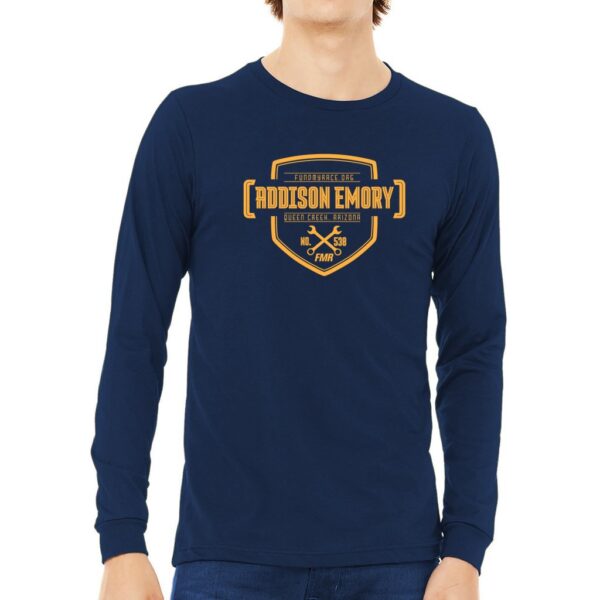 Addison Emory Long Sleeve Badge Tee - Image 3