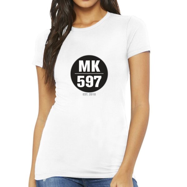 MK597 Women's Slim Fit Tee - Image 3