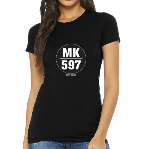 MK597 Women's Slim Fit Tee - Image 2