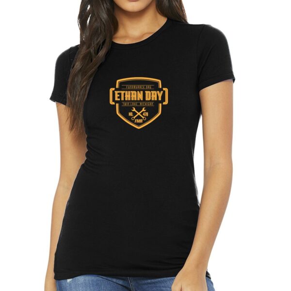 Ethan Day Women's Slim Fit Badge Tee - Image 2