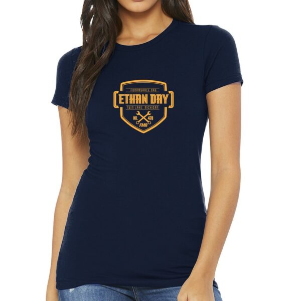 Ethan Day Women's Slim Fit Badge Tee - Image 4