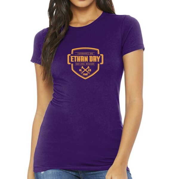 Ethan Day Women's Slim Fit Badge Tee